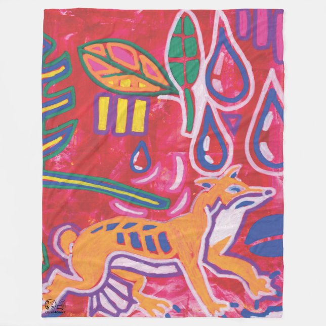 Cobertor De Velo Ilustración de Mola6 (Frente)