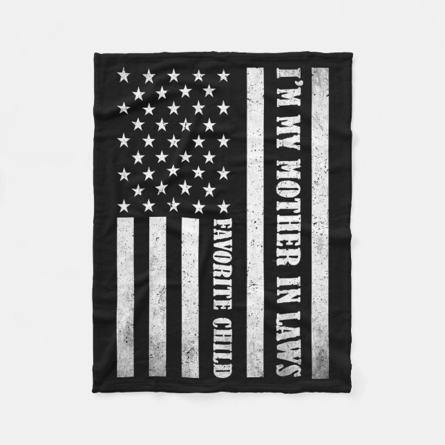 Cobertor De Velo I'm My Mother In Laws Favorite Child Funny Parent  (Frente)