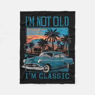 Cobertor De Velo Im Não Antigo Im Clica Carro vintage Retro Sunset