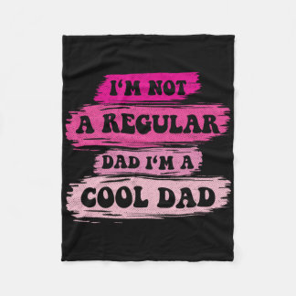 Cobertor De Velo I'm Not A Regular Dad I'm A Cool Dad Vintage Fathe