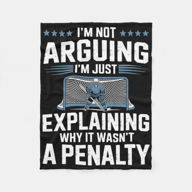 Cobertor De Velo I'm Not Arguing I'm Just Explaining Why It Wasn't  (Frente)