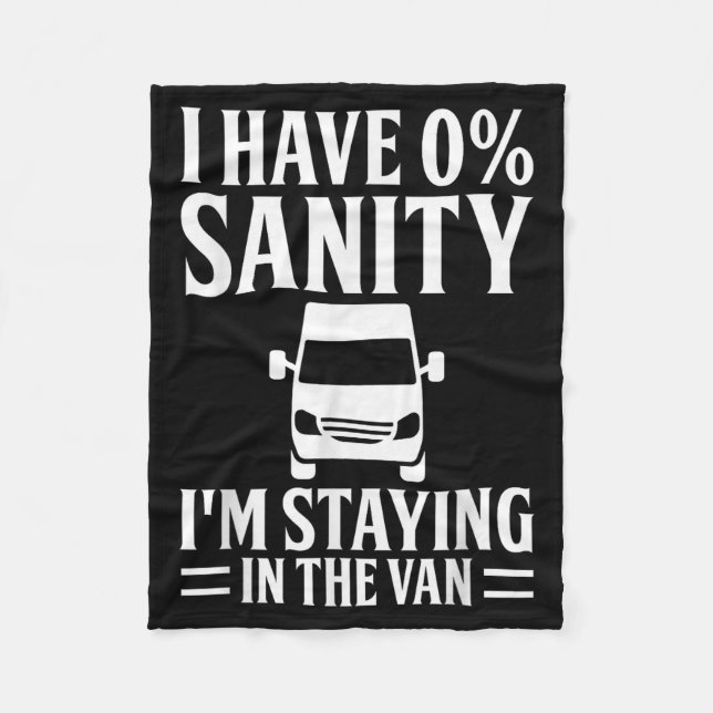 Cobertor De Velo I'm Staying In Tha Van Phasmophobia Funny Drivers  (Frente)