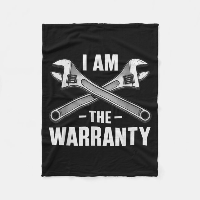 Cobertor De Velo I'm The Warranty Auto Mechanic  (Frente)