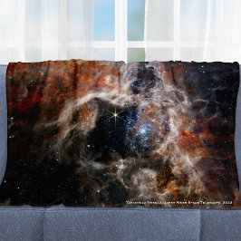 Cobertor De Velo Imagem 2022 do James Webb Tarantula Nebula Hi-Res
