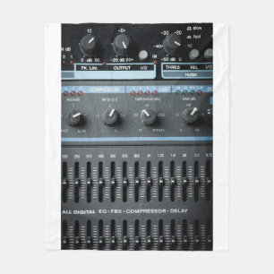 Cobertor De Velo Imagem colorida de muitos botões em uma gravação d