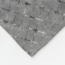 Cobertor De Velo Imagem da cinza dividida em retângulo, fio de bril