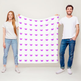 Cobertor De Velo Imagem de Borboleta Rosa Decoração Personalizada d