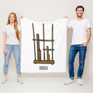 Cobertor De Velo Imagem de desenhos angklung