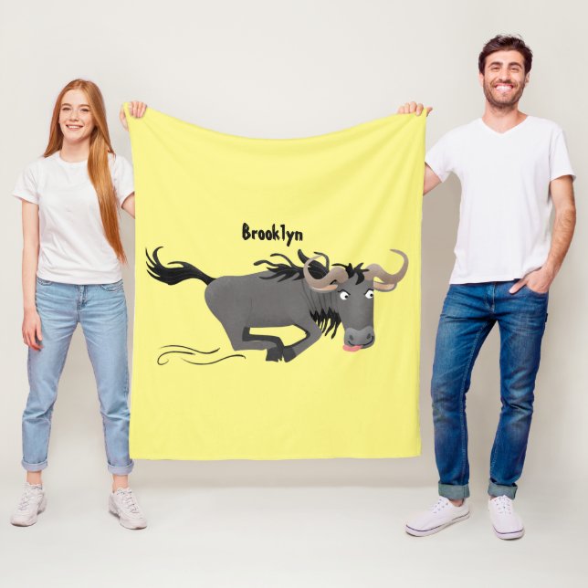 Cobertor De Velo Imagem de desenhos animados de geleia engraçada (In Situ)