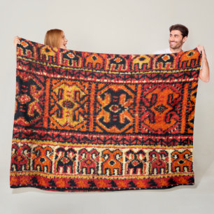 Cobertor De Velo Imagem de um tapete vintage. Textura impressionant