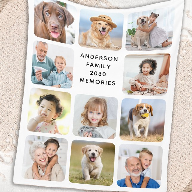 Cobertor De Velo Imagens Personalizadas de Colagem de Fotografias d (Criador carregado)