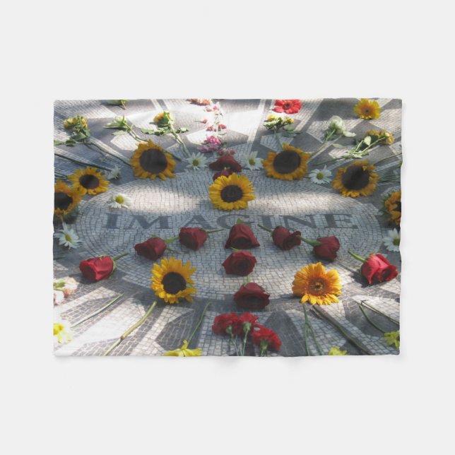 Cobertor De Velo IMAGINE Mosaico Fleece Blanket (Frente (Horizontal))