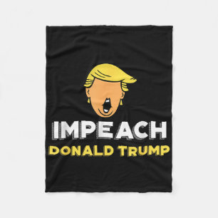 Cobertor De Velo Impeach Donald Trump - Não Meu Presidente Engraçad