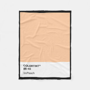 Cobertor De Velo Impeach Trump 45 - Amostra de Cores