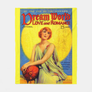 Cobertor De Velo impressão da cobrir da revista 1920 Dream World