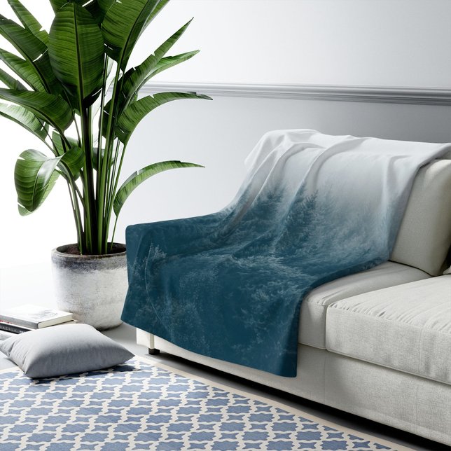 Cobertor De Velo Impressão da Natureza das Árvores Florestais (Criador carregado)