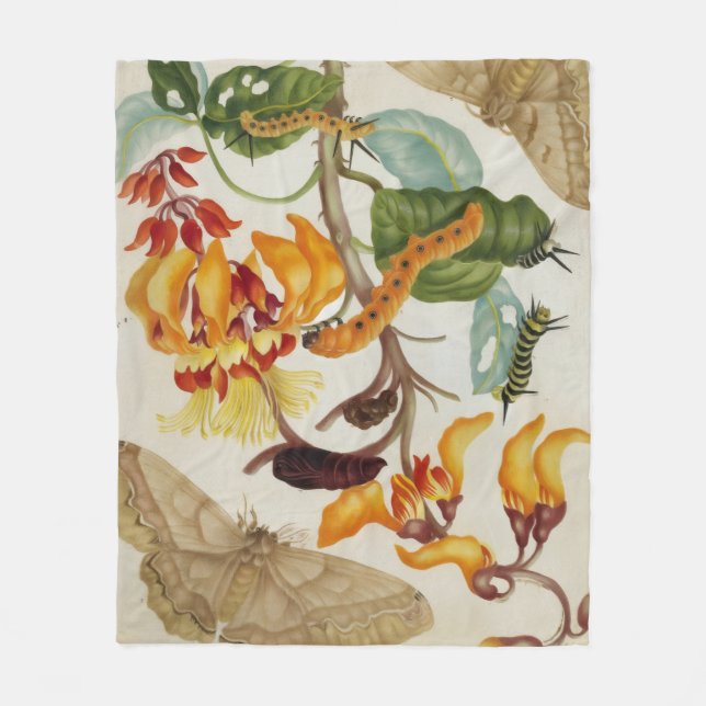 Cobertor De Velo Impressão de traça vibrante (Frente)