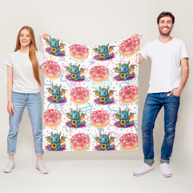 Cobertor De Velo Impressão do Dragão dos Dentes Doce (In Situ)