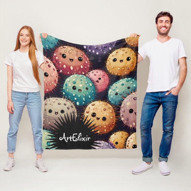 Cobertor De Velo Impressão exclusivo do Urchin (In Situ)