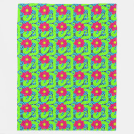 Cobertor De Velo Impressão Tropic