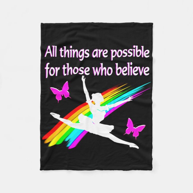 COBERTOR DE VELO IMPRESSIONANTE, TUDO É POSSÍVEL BALLERINA DESIGN (Frente)