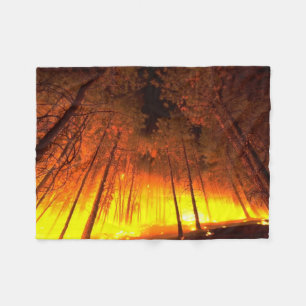 Cobertor De Velo Incêndio na Floresta