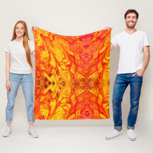 Cobertor De Velo Incêndios de lava, Volcano Marble