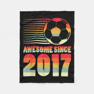 Cobertor De Velo Incrível Desde 2017 Presentes de Futebol Vintage P