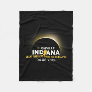 Cobertor De Velo Indiana No Eclipse Solar Total 2024