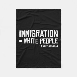 Cobertor De Velo Índio Tribo Imigrantes Brancos Pessoas Nativas Ame
