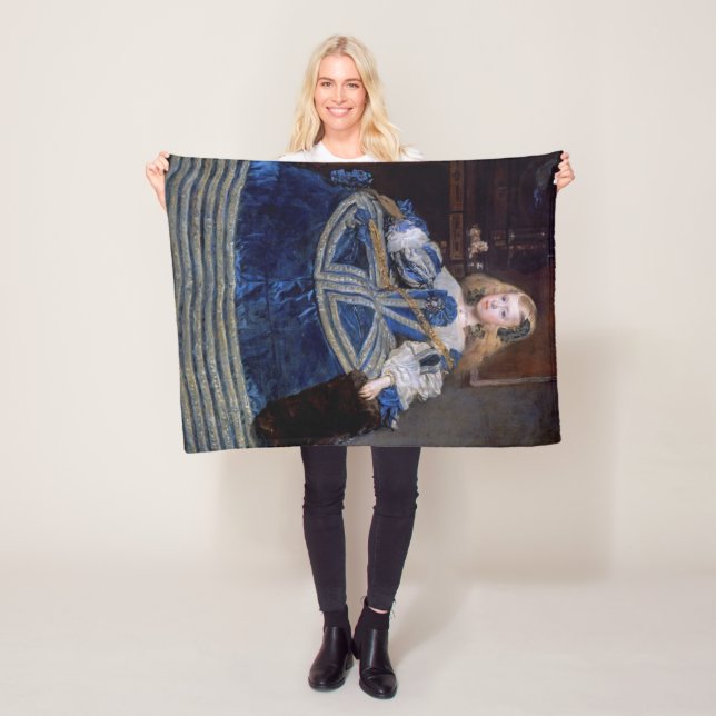 Cobertor De Velo Infanta Margarita Teresa Blue Dress, Velazquez (In Situ)