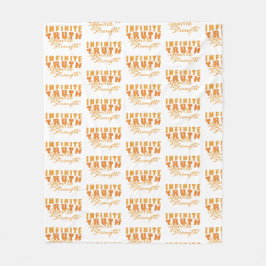 Cobertor De Velo Infinite Truth, Gentle Strength Blanket