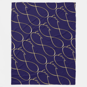 Cobertor De Velo Infinity Love Lemniscate gold + o seu traseiro.