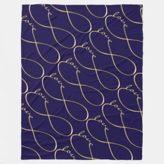 Cobertor De Velo Infinity Love Lemniscate gold + o seu traseiro.