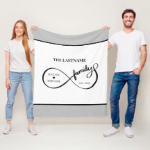 Infinity Personalized Family Name e Est. Data