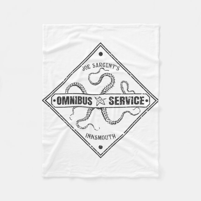 Cobertor De Velo Innsmouth Bus Service Joe Sargent (Frente)