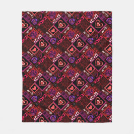 Cobertor De Velo Inseto de amor e bonito