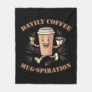 Cobertor De Velo Inspiração Diária de Caneca de Café