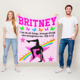 COBERTOR DE VELO INSPIRANDO O BLANKET GINÁSTICO MUITO PERSONALIZADO