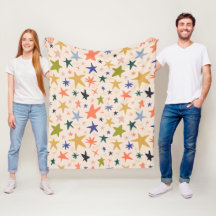 Inverno Aconchegante Com Padrão de Estrela Colorid