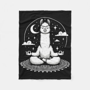 Cobertor De Velo Ioga de Lhama Lamaste Namaste Meditação