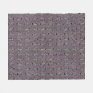 Cobertor De Velo Íris Negra em tapeçaria antiga