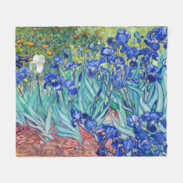 Cobertor De Velo Irises Vincent van Gogh