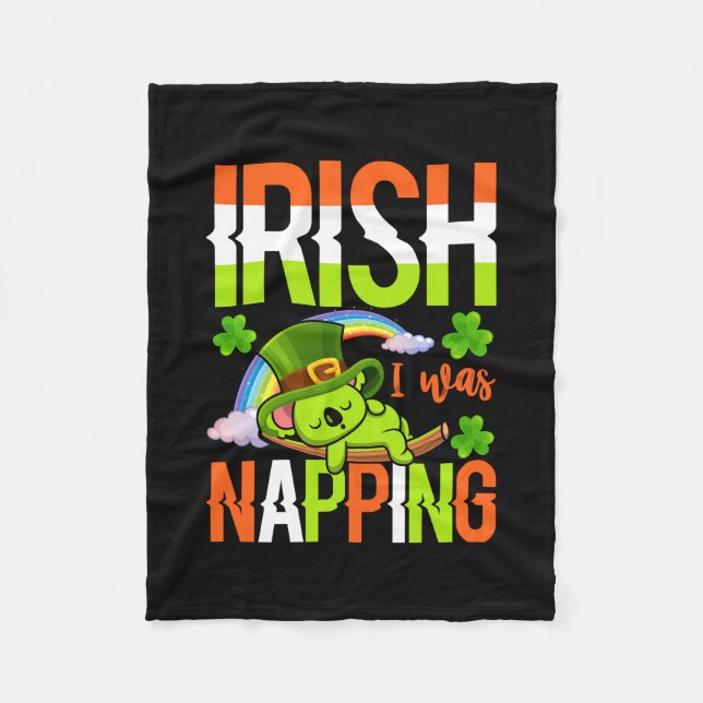 Cobertor De Velo Irlandês I was Napping (Frente)