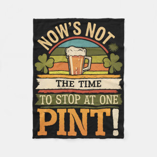 Cobertor De Velo Irlandês Patty's Verde St Paddy Engraçado São Patr