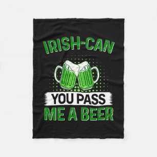 Cobertor De Velo Irlandês Você Pode Me Passar Uma Cerveja?