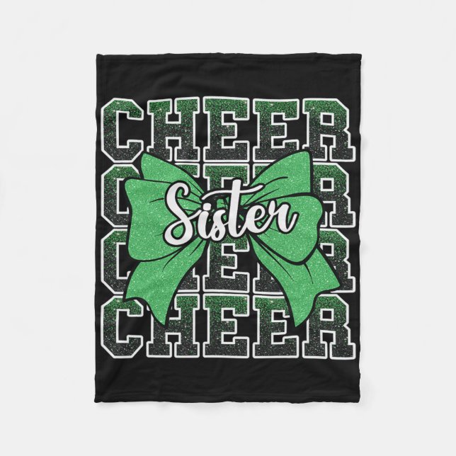 Cobertor De Velo Irmã de Torcida Arco Esporte Cheerleader Cheerlead (Frente)