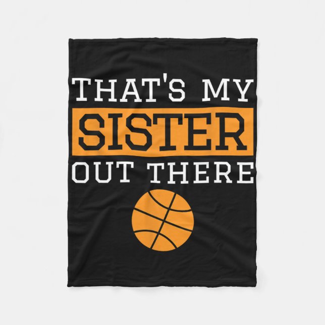 Cobertor De Velo Irmão Bysketbyll Gift Essa é minha irmã Bysketbyl (Frente)