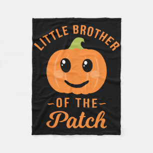 Cobertor De Velo Irmão Pequeno Do Patch Pumpkin Halloween T Sh