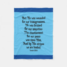 Isaiah 53:5 Escritura de Curamento